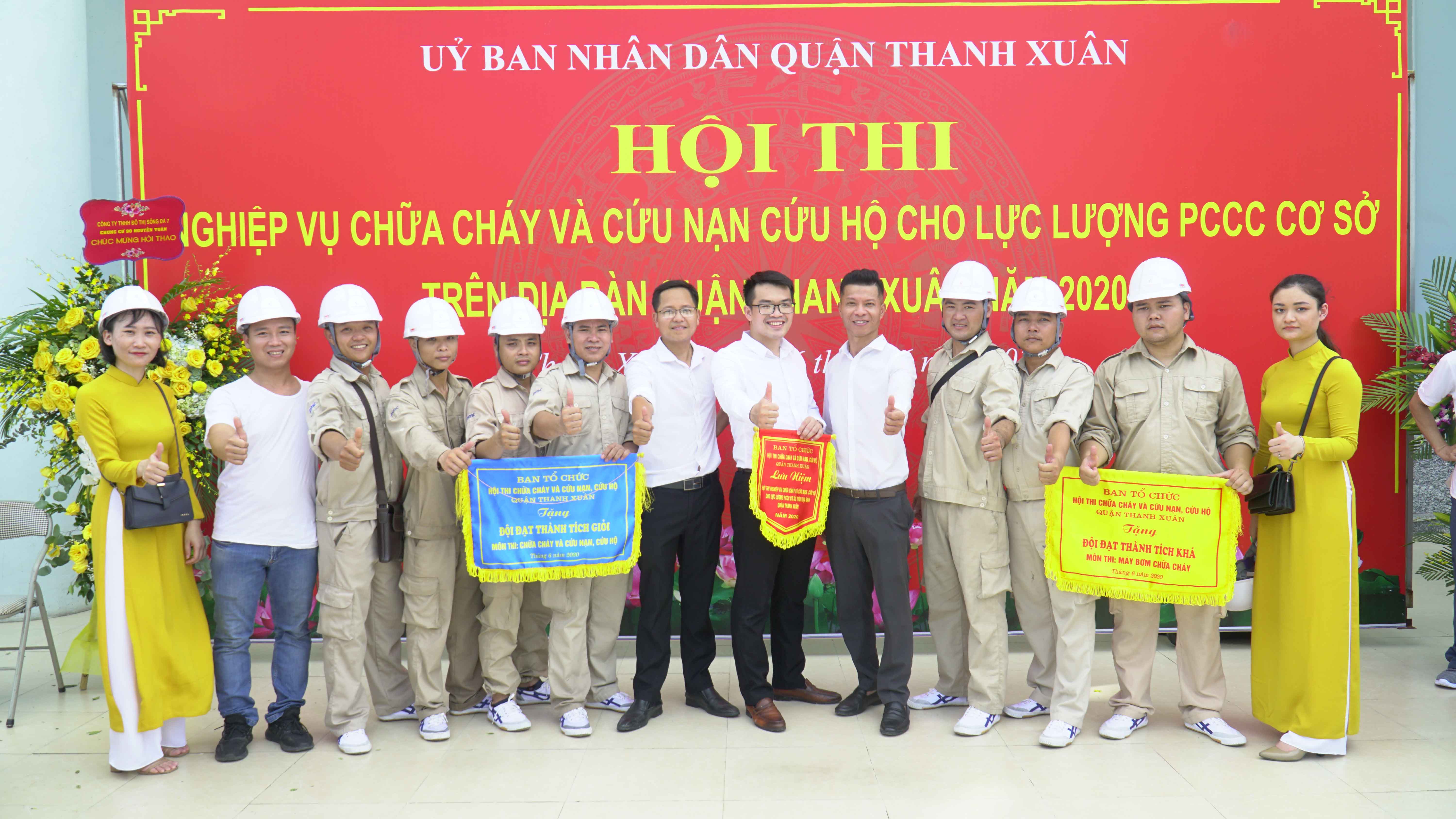 Five Star Kim Giang giành 2 giải cao tại hội thi Nghiệp vụ Chữa cháy và Cứu nạn cứu hộ