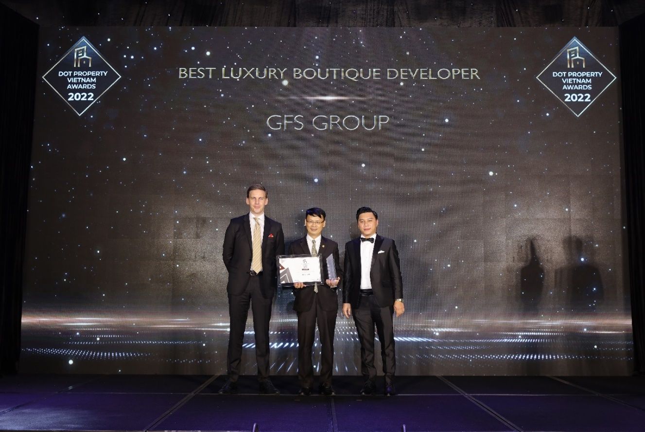 Tập đoàn GFS chiến thắng trong hạng mục Best Luxury Boutique Developer 2022