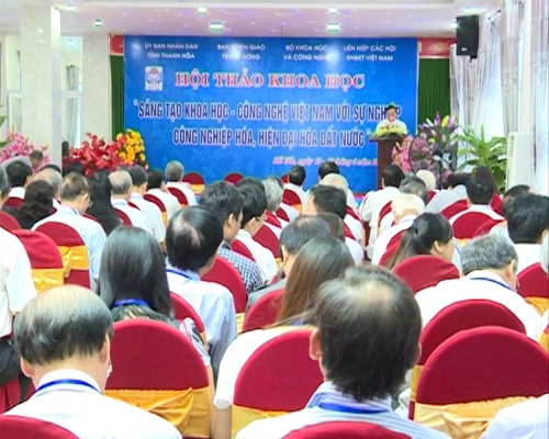 Hội thảo “Sáng tạo khoa học công nghệ Việt Nam với sự nghiệp CNH, HĐH đất nước”