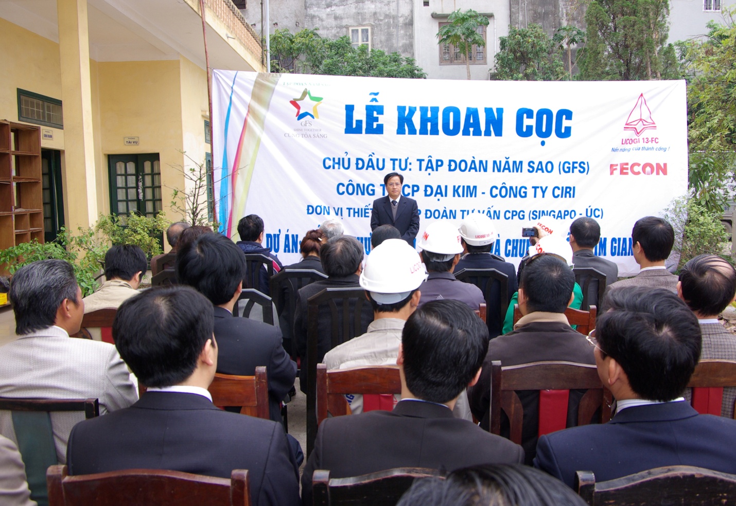 Khoan cọc nhồi Dự án Five Star Kim Giang