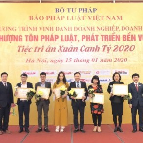 GFS đoạt giải ba cuộc thi Doanh nghiệp, doanh nhân “Thượng tôn pháp luật, phát triển bền vững”