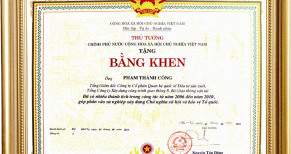 Bằng khen Chính Phủ