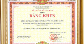 Bằng khen Công ty