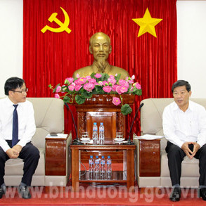 Chủ tịch UBND tỉnh Trần Thanh Liêm tiếp lãnh đạo Tập đoàn GFS